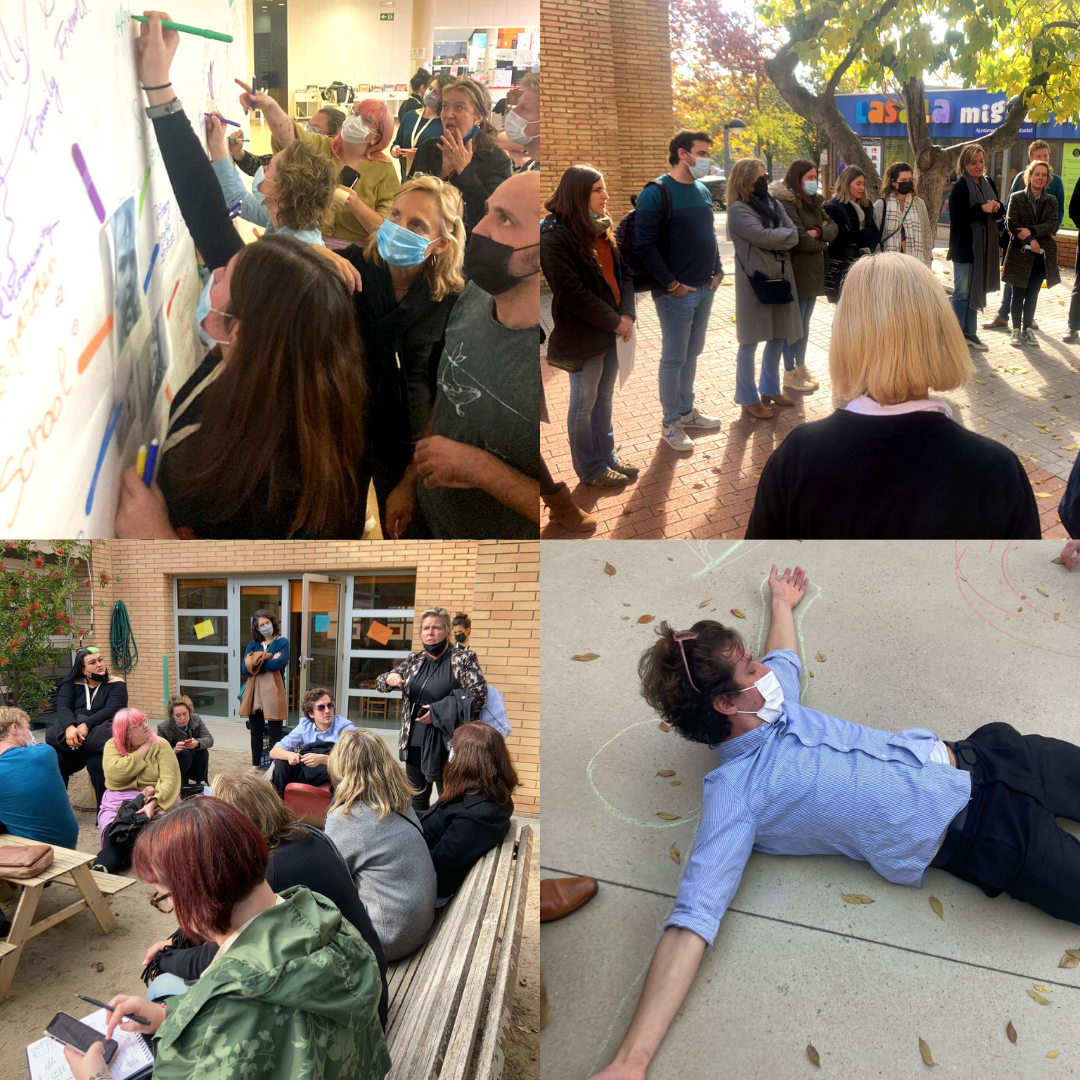 laSala acull la primera activitat internacional del projecte Erasmus+ Districte 3