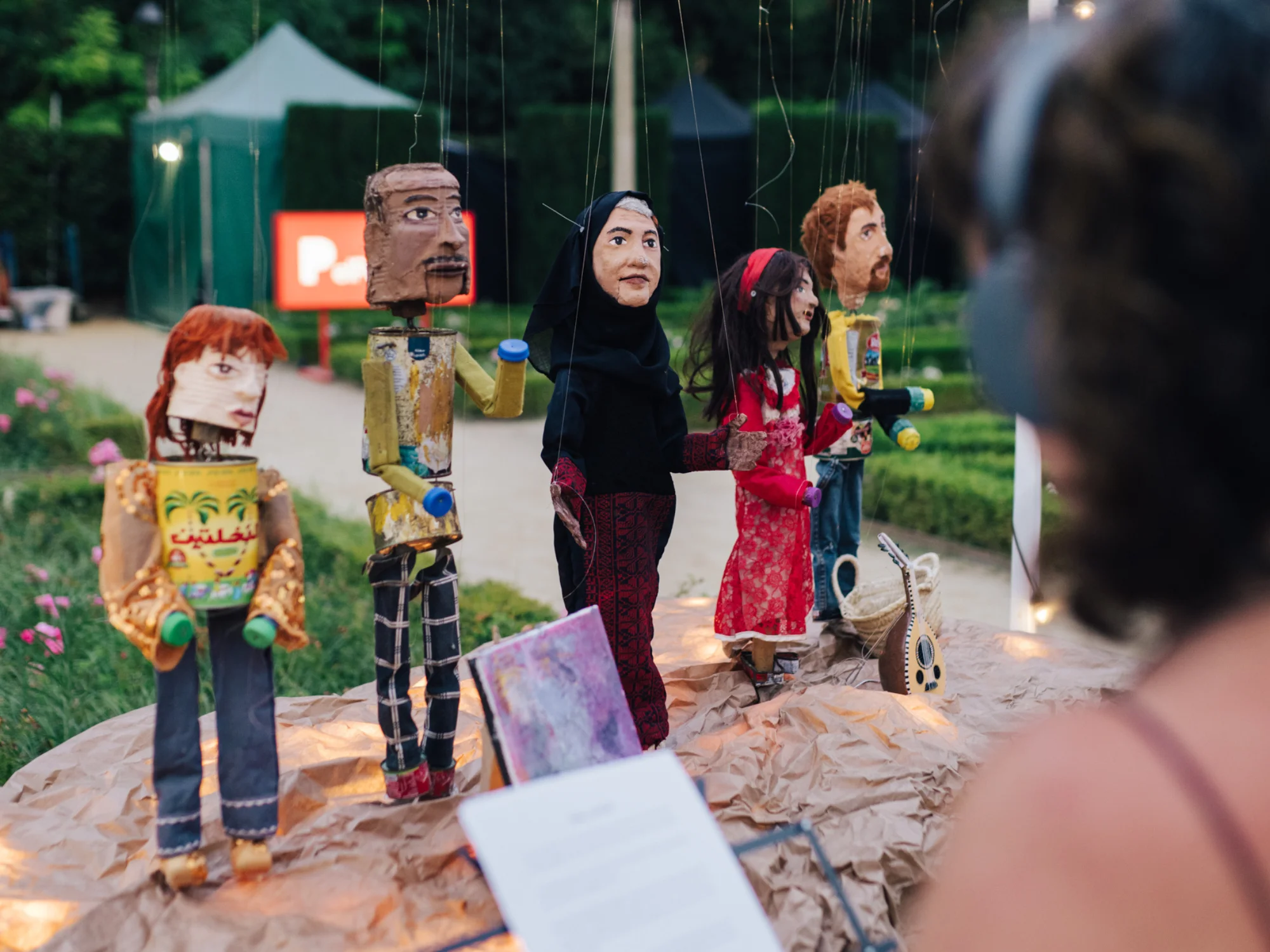 Veus de Gaza | Mahdi Karera & KHOYOUT THEATRE | © Alice Brazzit